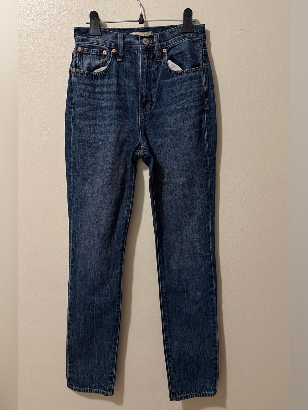 Madewell perfect vintage full length jeans